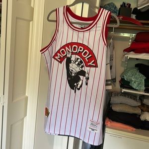 Monopoly basketball jersey size large